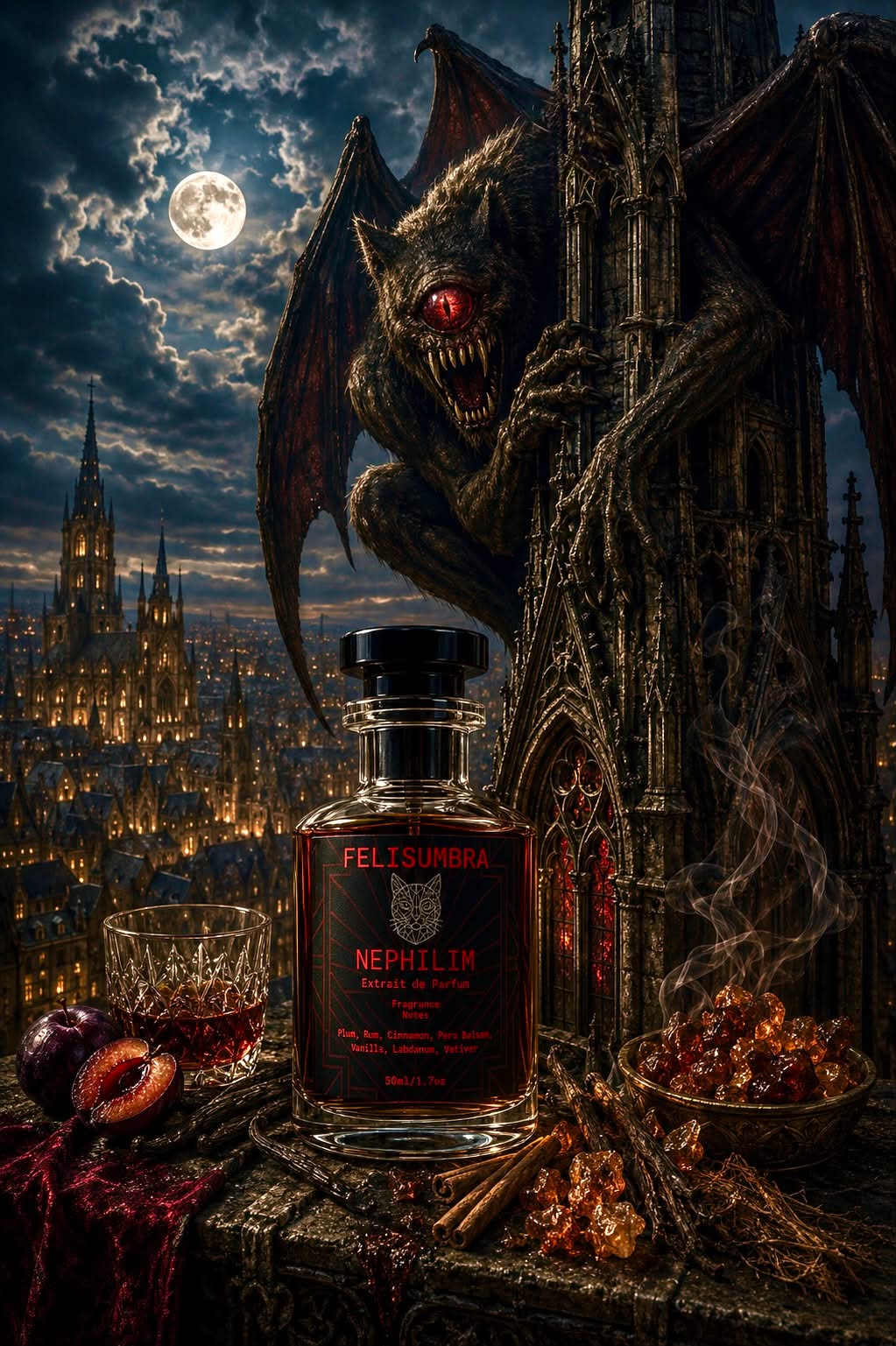 Nephilim - Extrait de Parfum (Plum • Rum • Labdanum)