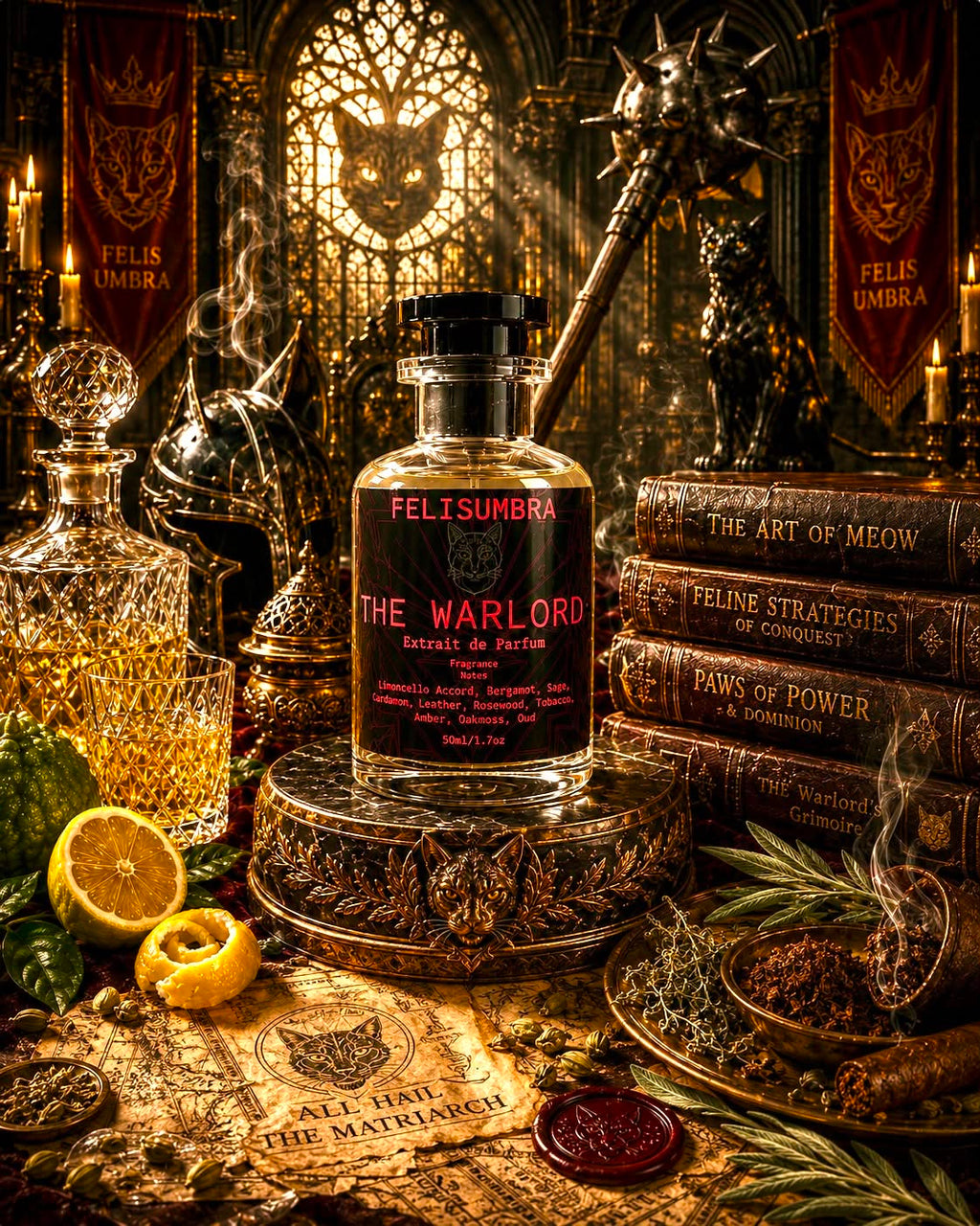 The Warlord - Extrait de Parfum (Limoncello • Cardamom • Oud)
