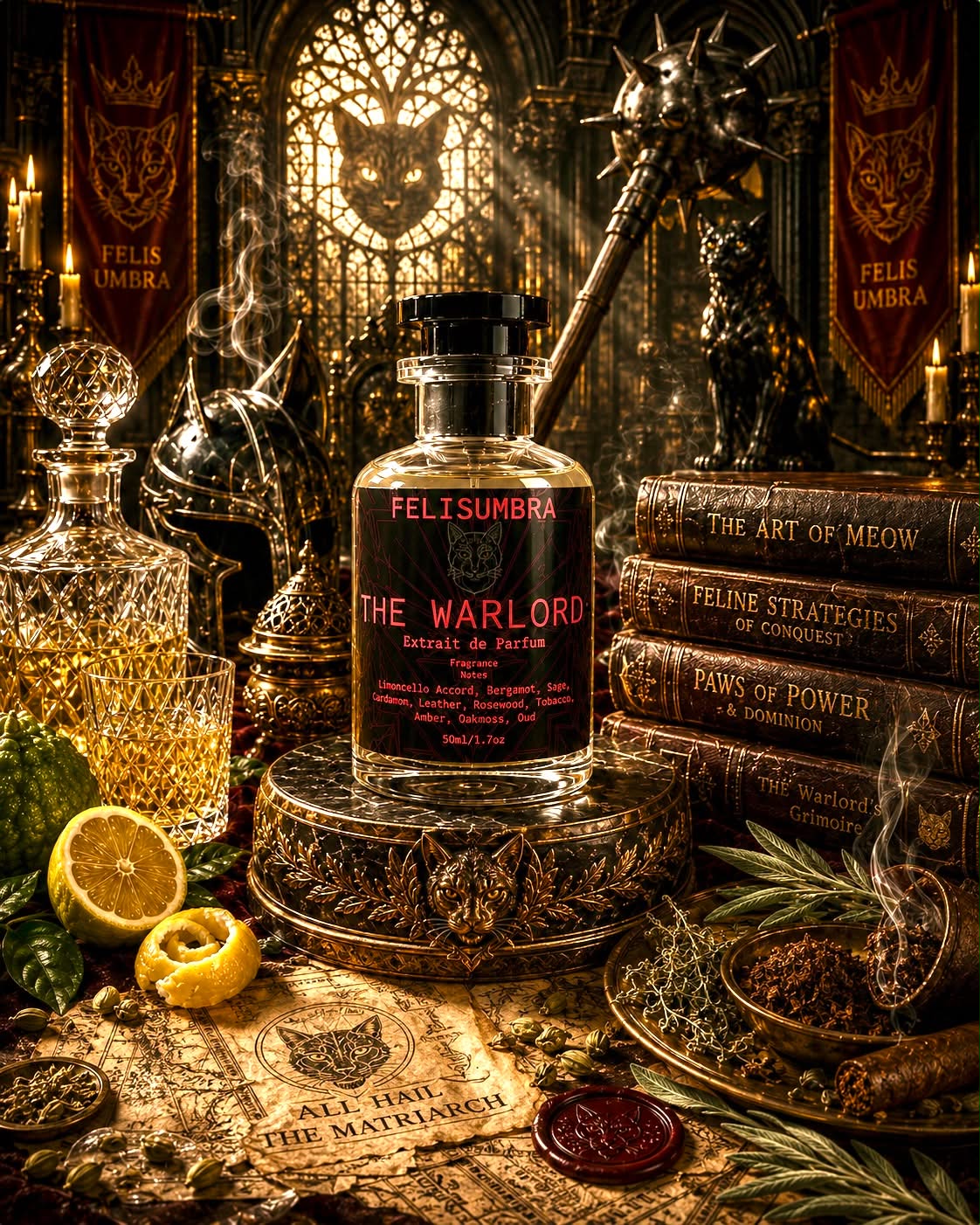The Warlord - Extrait de Parfum (Limoncello • Cardamom • Oud)