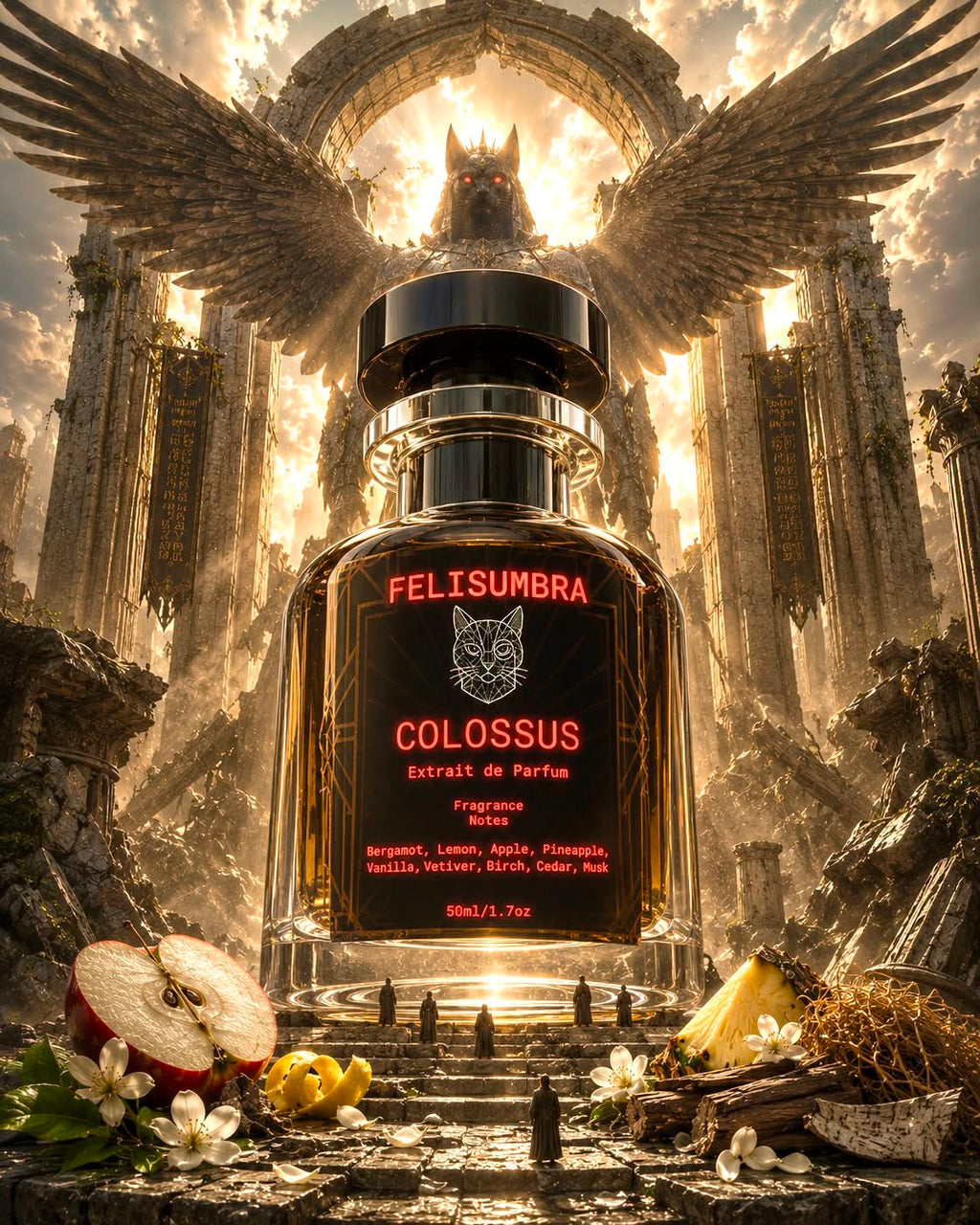 Colossus - Extrait de Parfum (Bergamot • Pineapple • Vetiver)♛