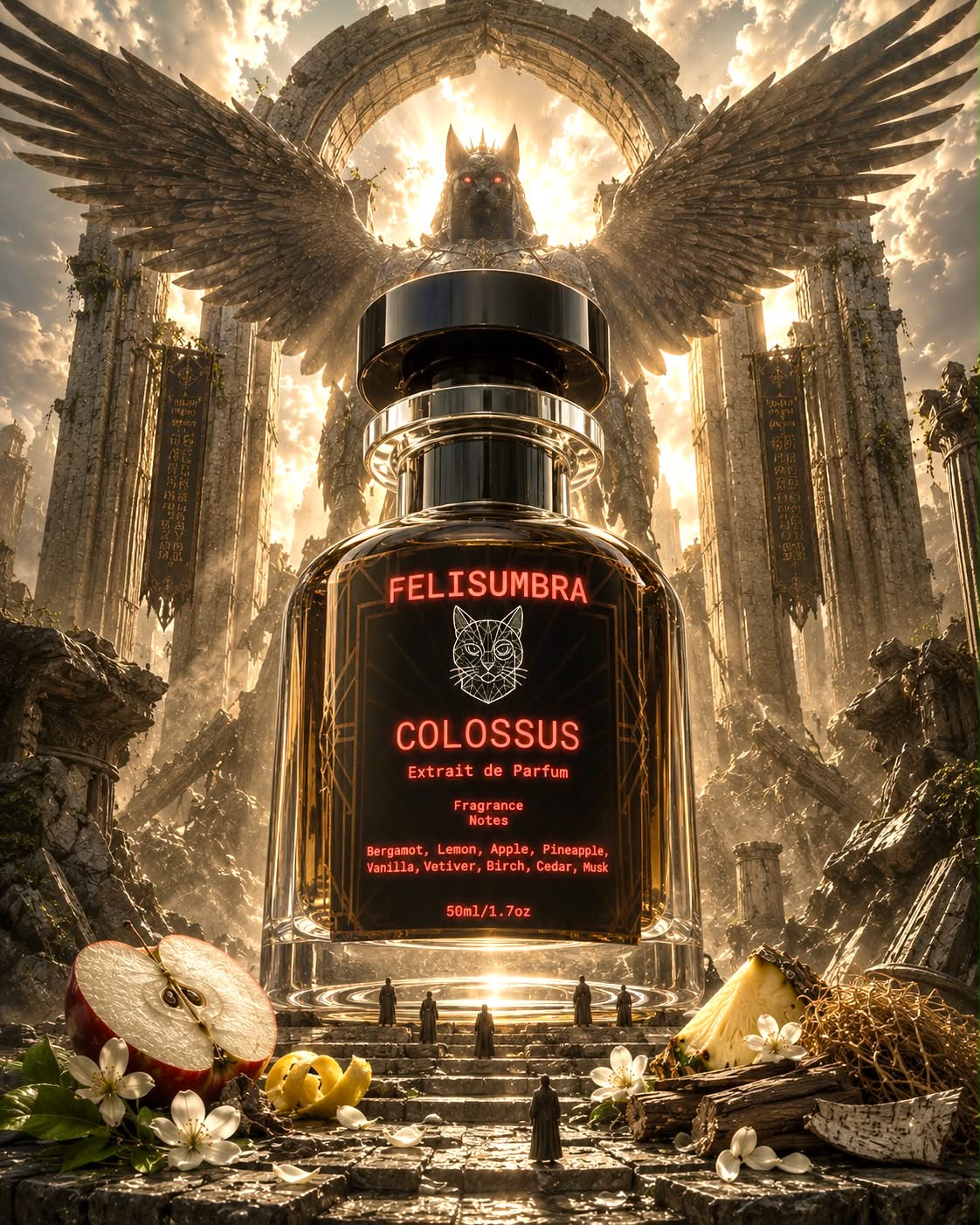 Colossus - Extrait de Parfum (Bergamot • Pineapple • Vetiver)♛
