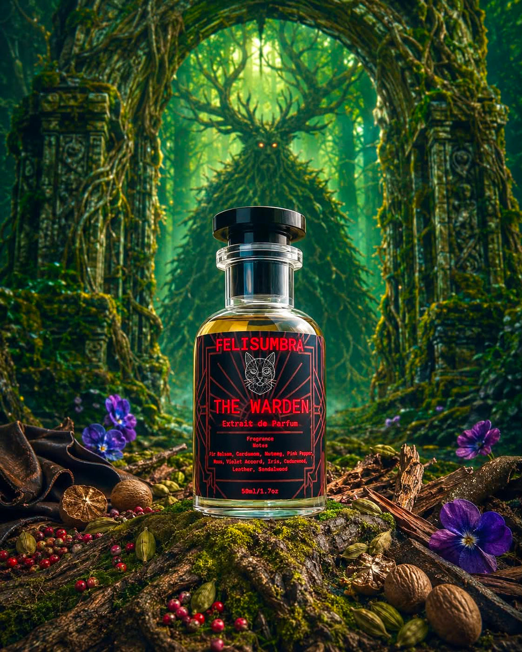 The Warden - Extrait de Parfum (Moss • Fir Balsam • Sandalwood)