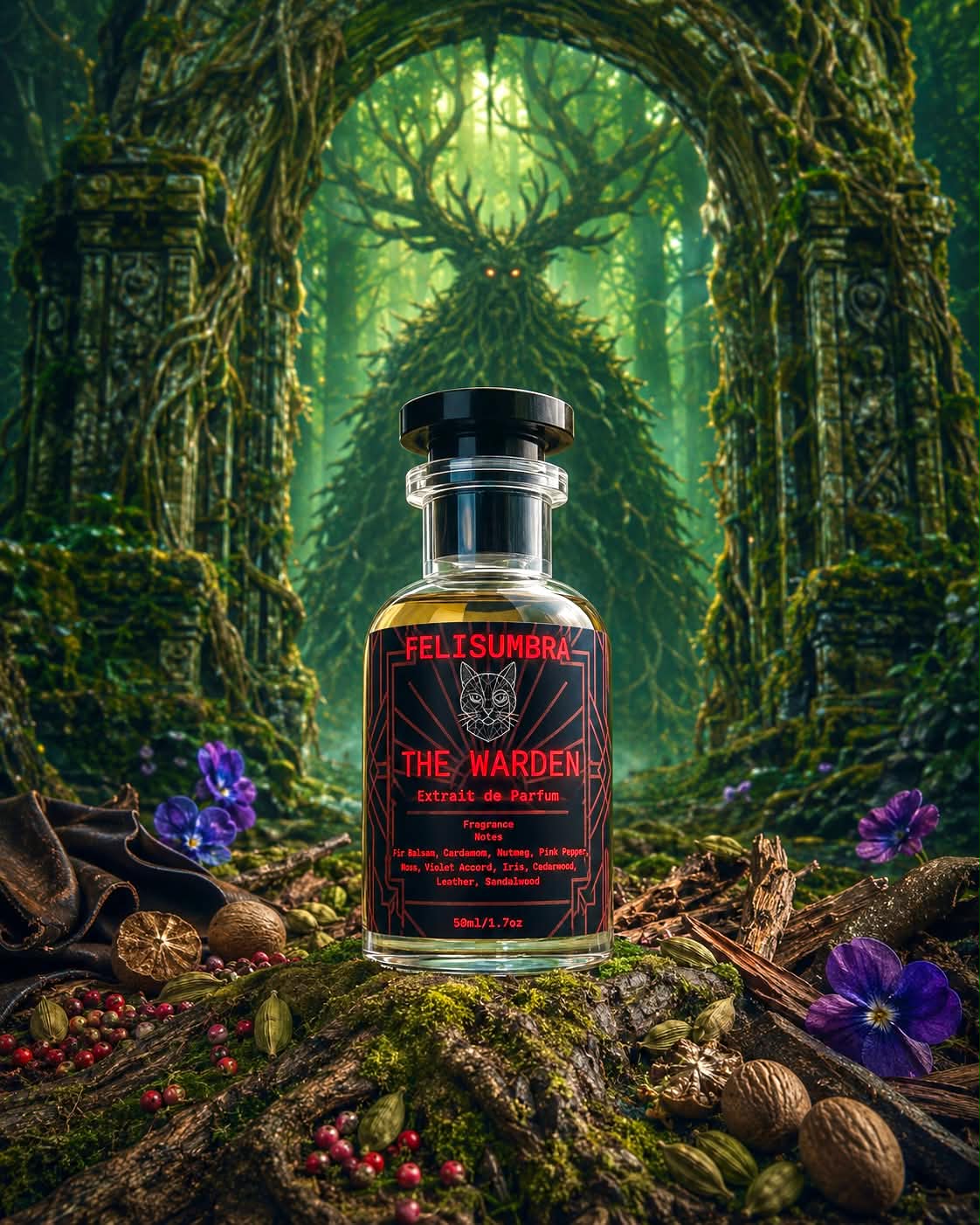 The Warden - Extrait de Parfum (Moss • Fir Balsam • Sandalwood)