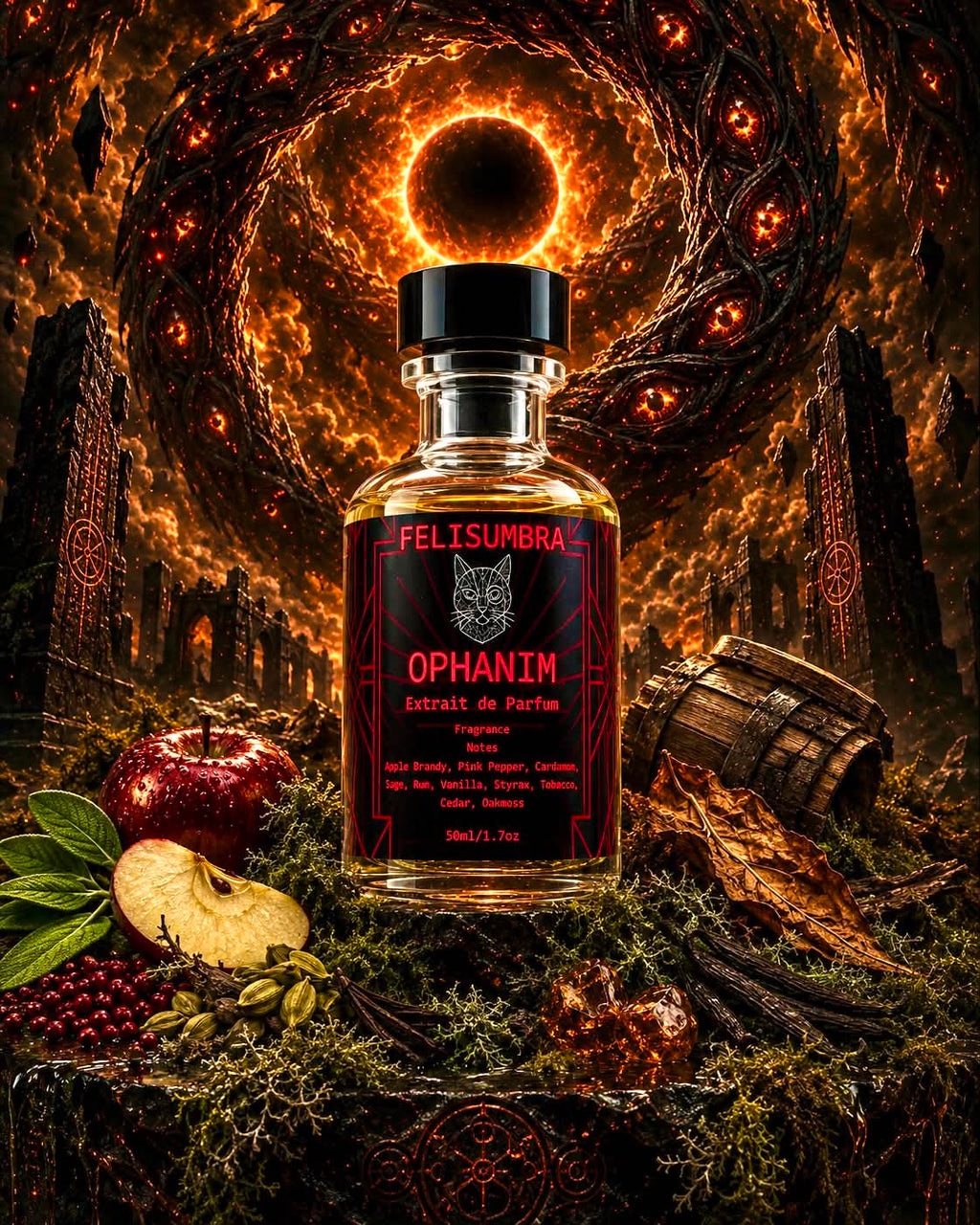 Ophanim - Extrait de Parfum (Apple Brandy • Vanilla • Cedar)