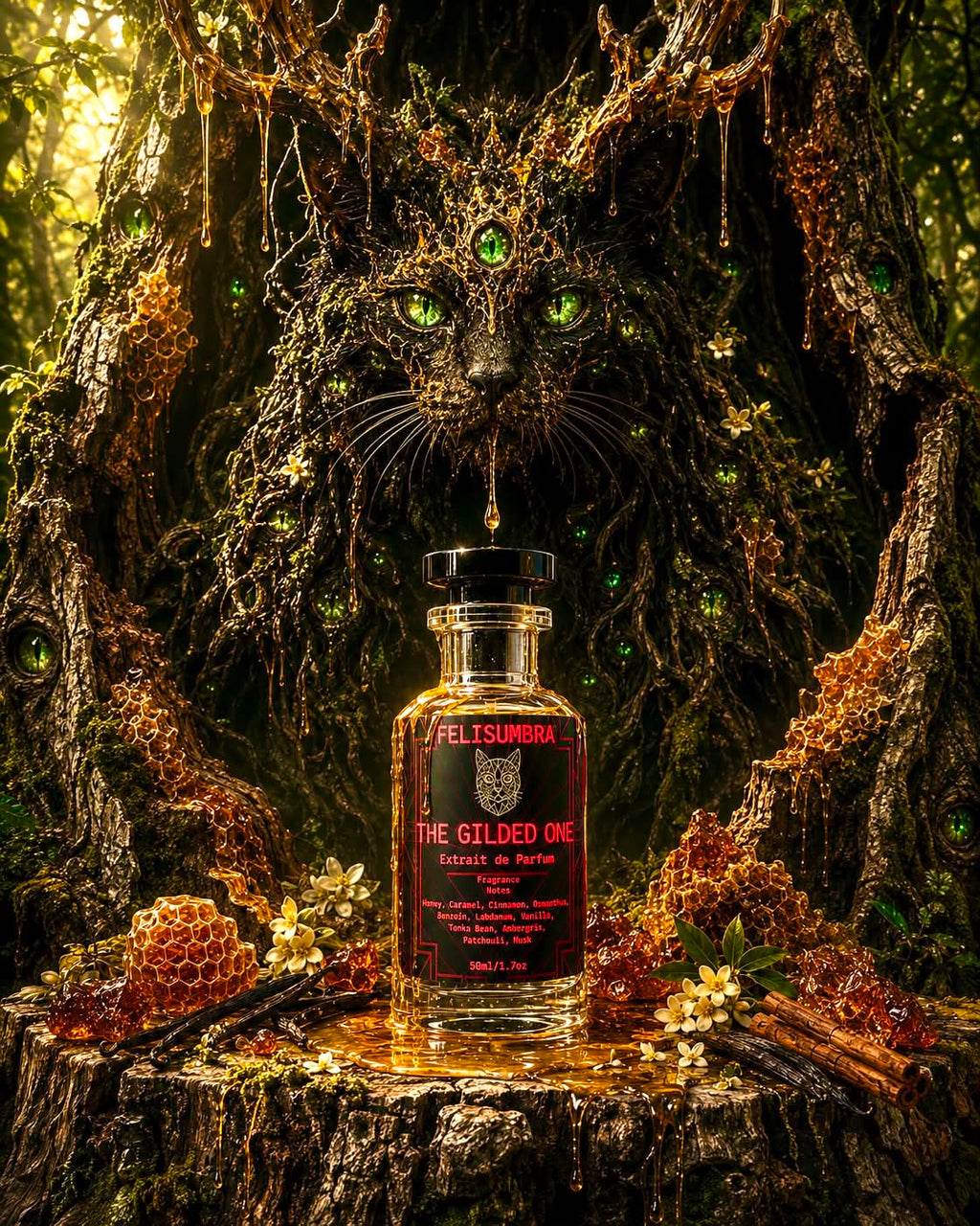 The Gilded One - Extrait de Parfum (Honey • Patchouli • Benzoin)