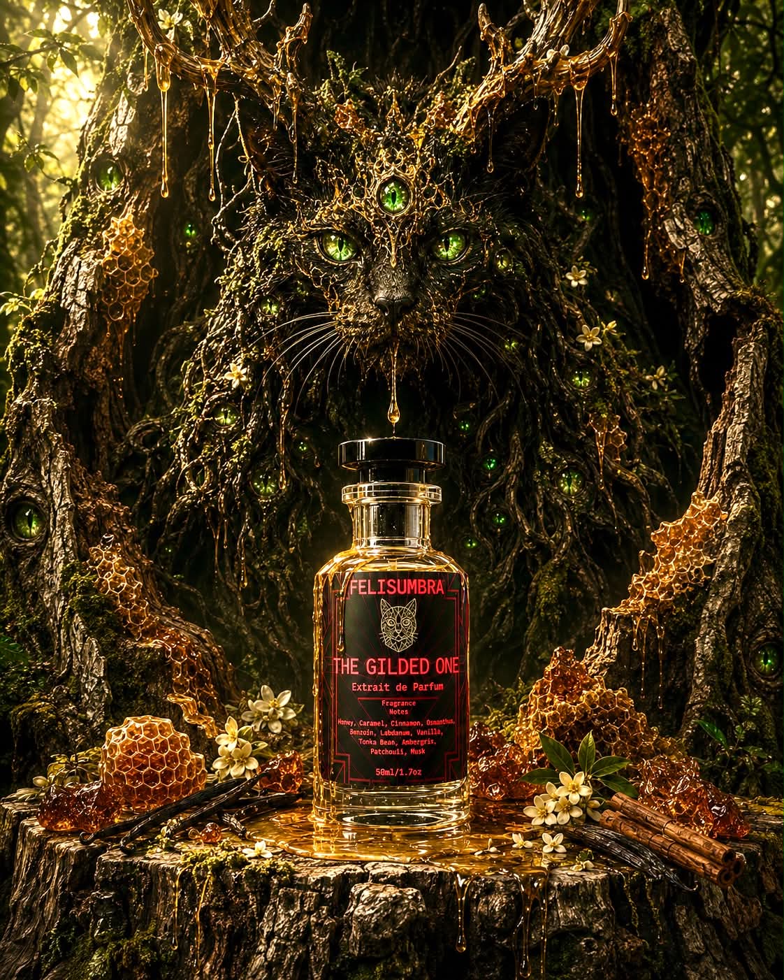 The Gilded One - Extrait de Parfum (Honey • Patchouli • Benzoin)