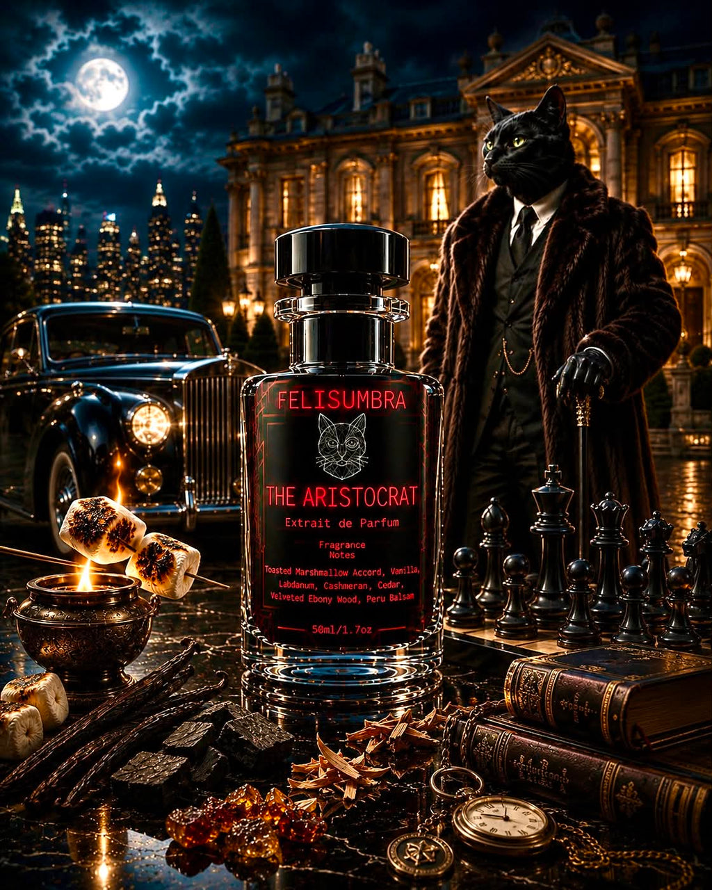 The Aristocrat - Extrait de Parfum (Toasted Marshmallow • Vanilla • Cedar)