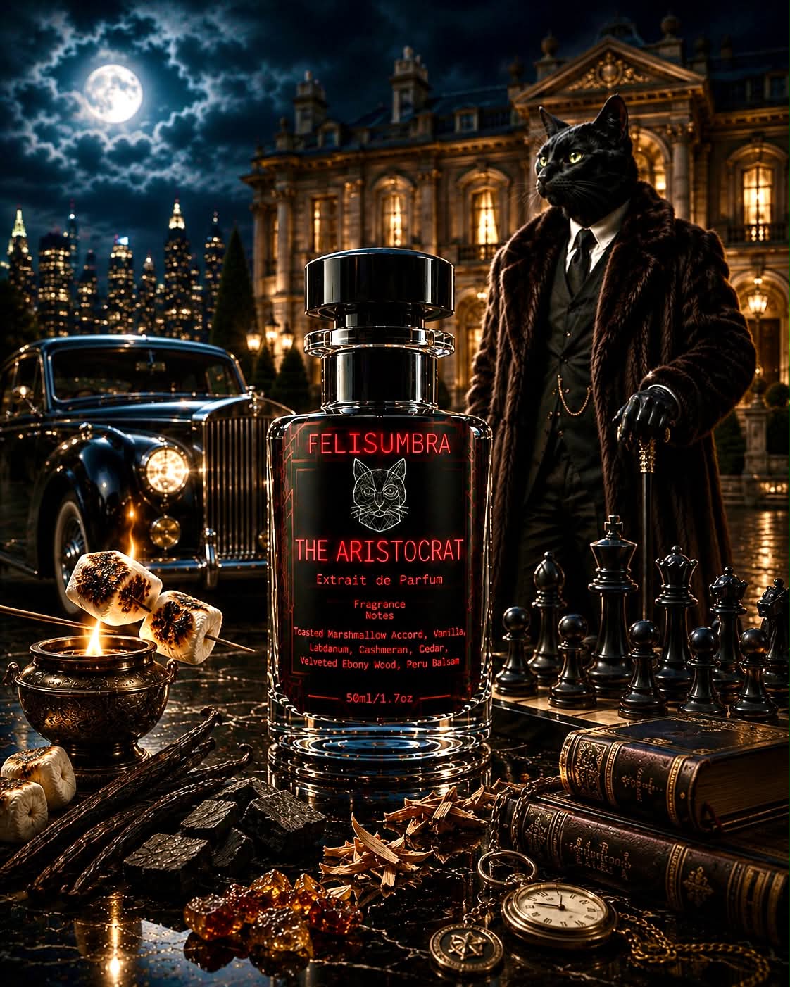 The Aristocrat - Extrait de Parfum (Toasted Marshmallow • Vanilla • Cedar)