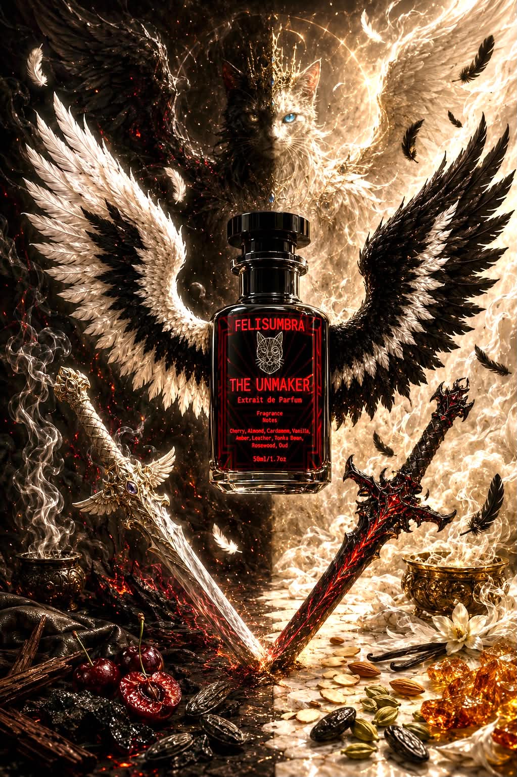 The Unmaker - Extrait de Parfum (Cherry Almond • Leather • Oud)