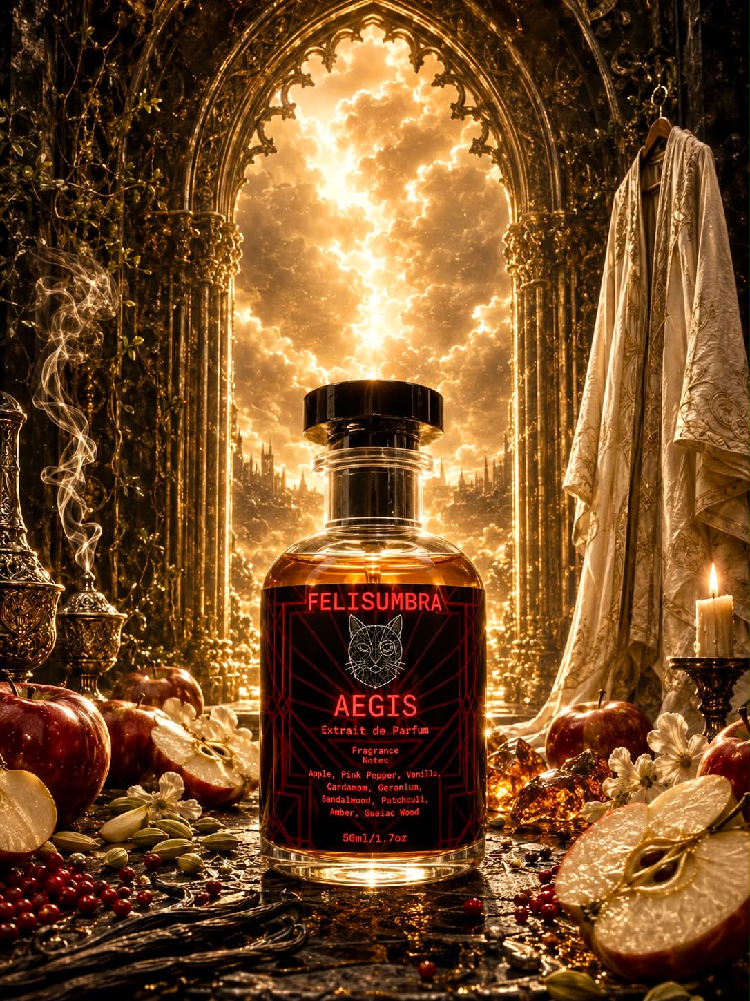 Aegis - Extrait de Parfum (Apple • Vanilla • Amber) ♛