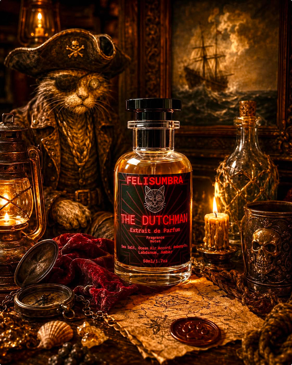 The Dutchman - Extrait de Parfum (Ocean Air • Ambergris • Labdanum)