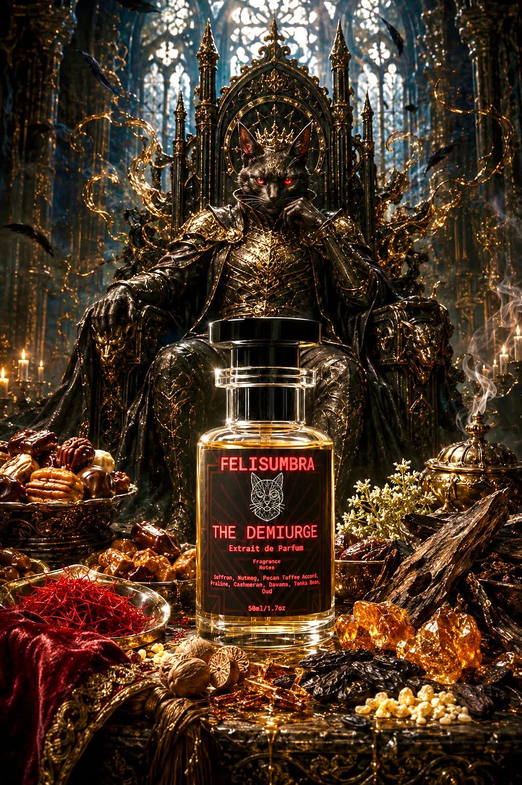 The Demiurge - Extrait de Parfum (Pecan Toffee • Praline • Oud)
